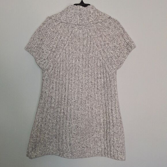 Motherhood Maternity Cardigan Women’s Medium Grey Knit Open Front Sweater - Picture 7 of 14